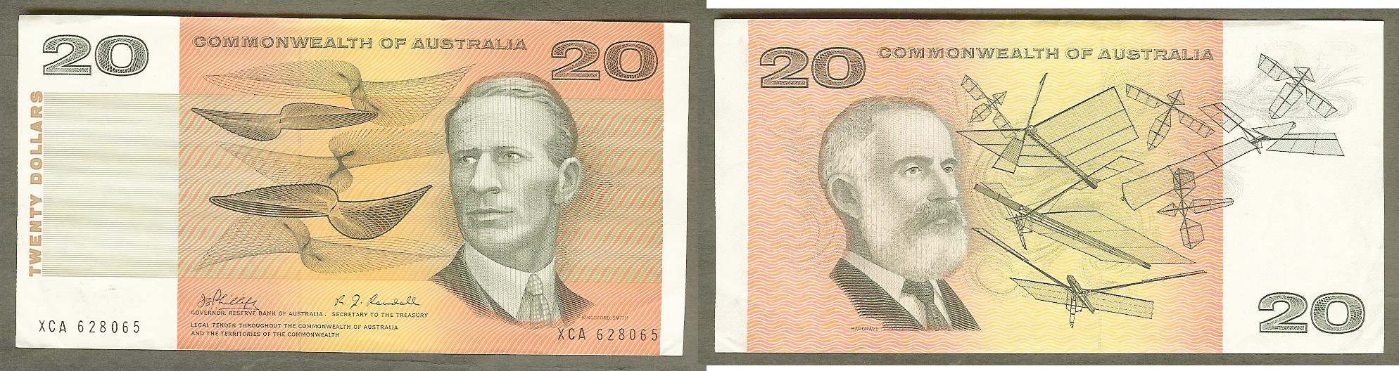 Australian $20 Phillips/Randall 1968 gEF